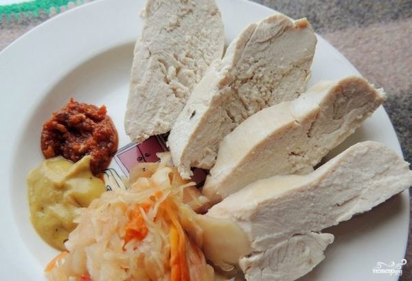 Молочная курица в мультиварке